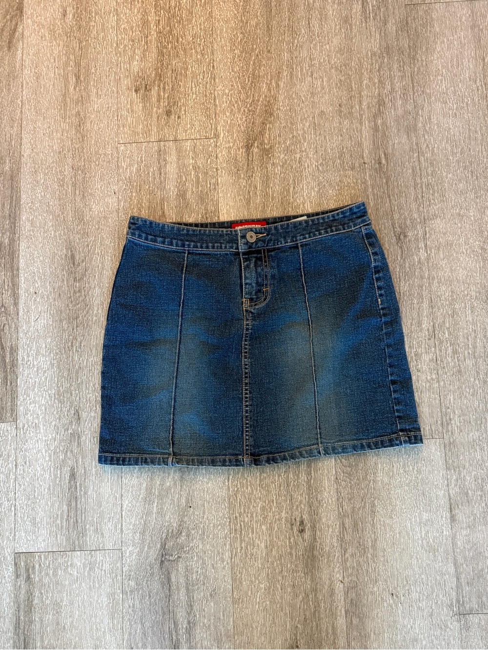 UNIONBAY Dark Blue Mini Skirt